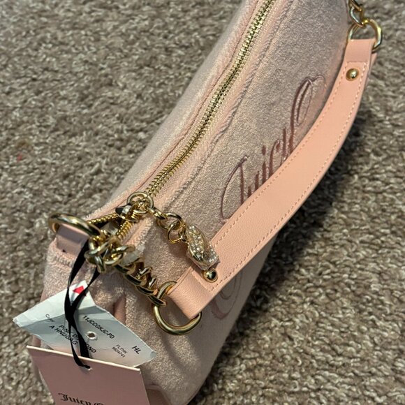 SOLD: Juicy Couture Rising Star Shoulder Bag: Pink Diamond (NWT) - Picture 5 of 5